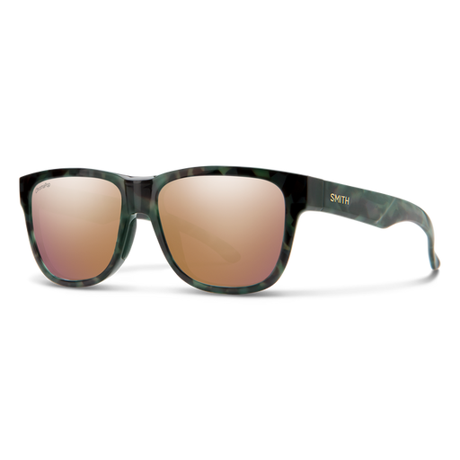 Smith Lowdown Slim Sunglasses Camo Tort Polarized