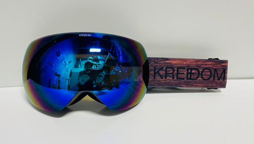 Kreedom Yard sale  Matte Black w/ Smoke/Blue Mirror
