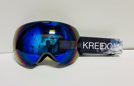 Kreedom Yard sale  Matte Black w/ Smoke/Blue Mirror